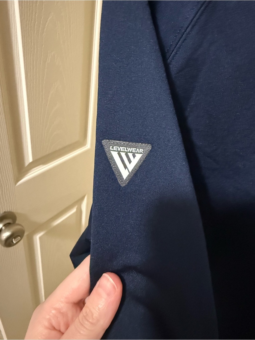 Levelwear Navy Quarter-Zip Pullover with Pinehurst U.S. Open Logo - Picture 3 of 9